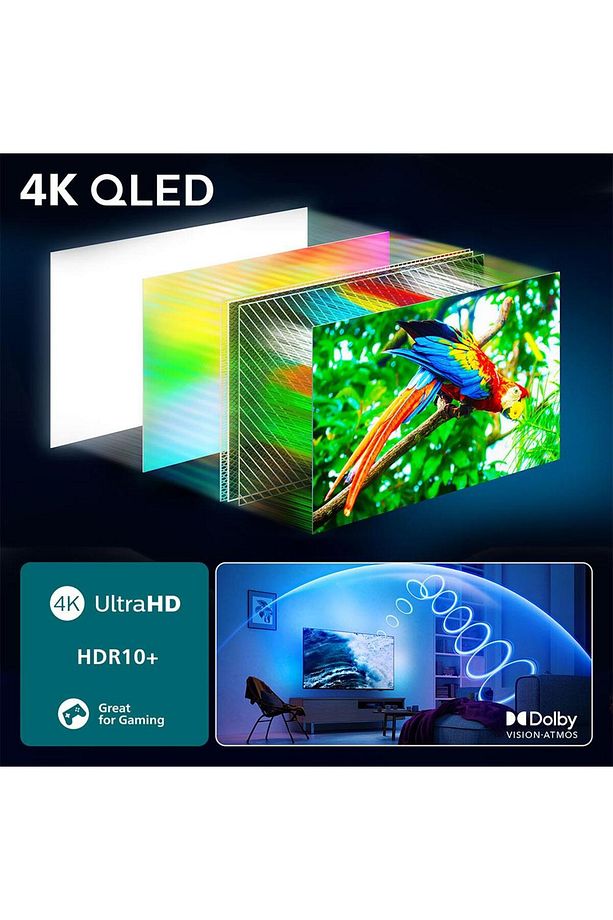 Ambilight TheOne 55PUS9000 4K UHD QLED 139cm 55" Smart TV Dolby Vision TitanOS - 3