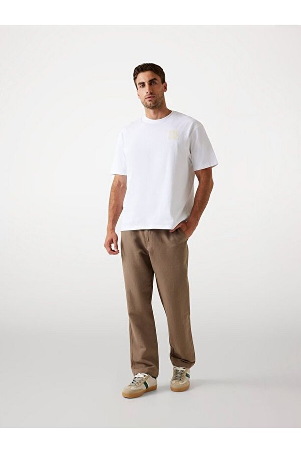Patch Erkek Oversize Fit T-Shirt - 2