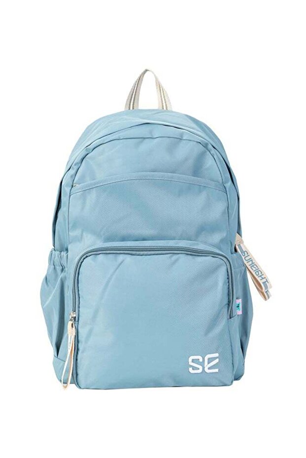 Kids School Backpack Light Blue - 1
