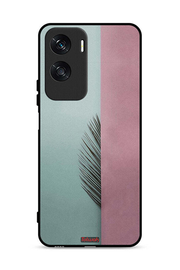 غطاء حماية لهاتف Honor X50i 5G بأوراق نصفية