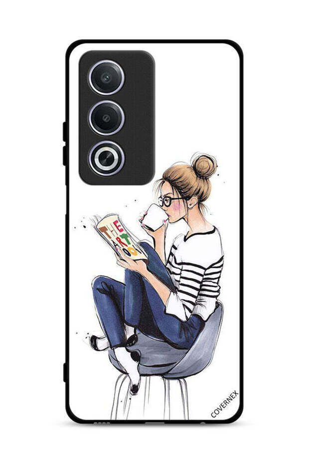 غطاء حماية لهاتف Oppo A3 Pro 5G - قراءة كتاب الفن