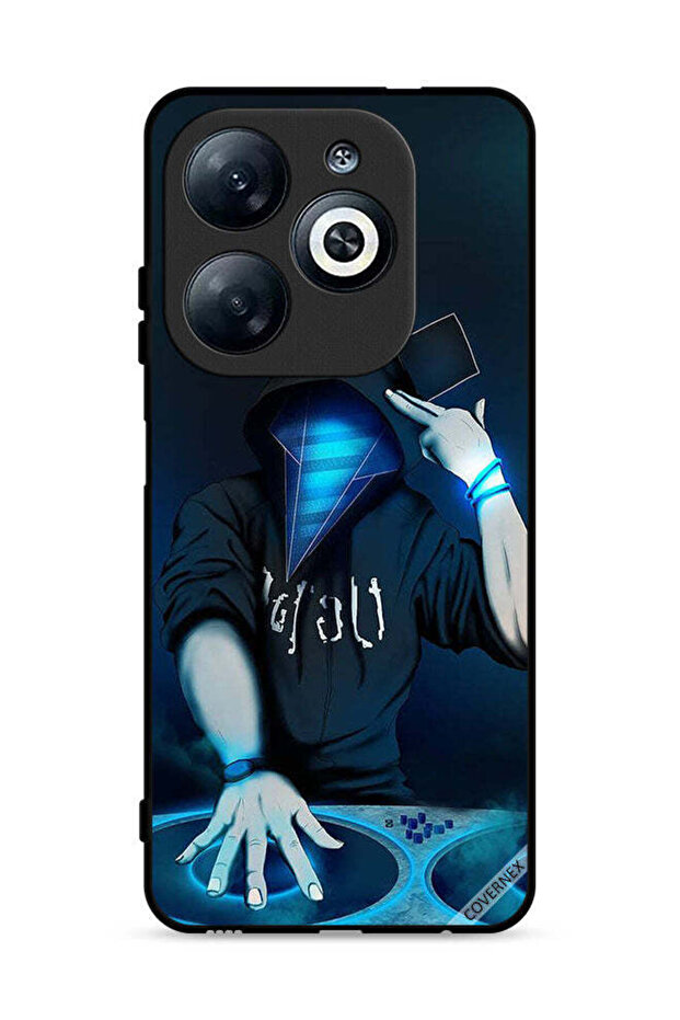 غطاء حماية لهاتف Infinix Smart 8 4G بتصميم دي جي بوي