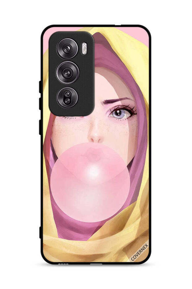 غطاء حماية لهاتف Oppo Reno12 Pro 5G بتصميم بالون الفقاعات
