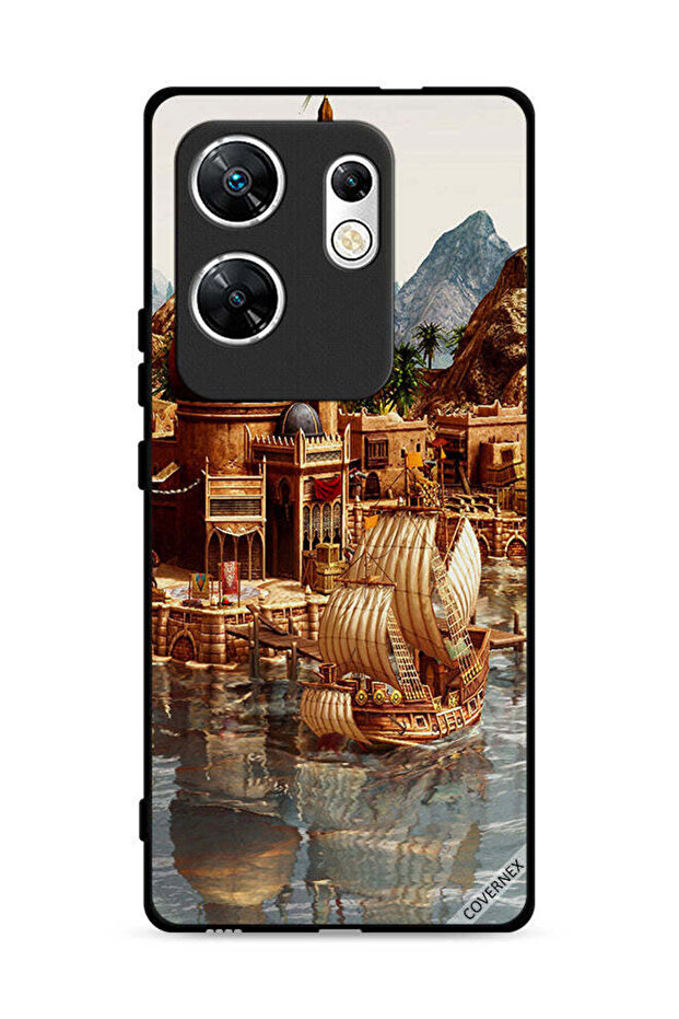 غطاء حماية لهاتف Infinix Zero 30 4G - جزر الجنوب الغربي