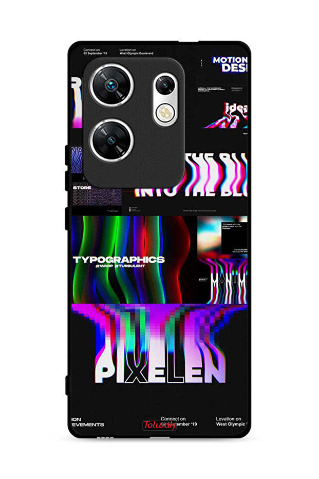 غطاء حماية لهاتف Infinix Zero 30 4G بتصميم متحرك