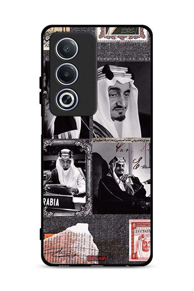 غطاء حماية Oppo A3 Pro 5G - ملصق الملك فيصل العتيق