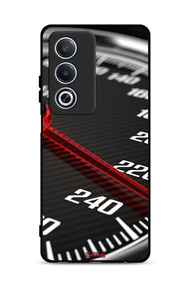 غطاء حماية لجهاز Oppo A3 Pro 5G مع عداد السرعة