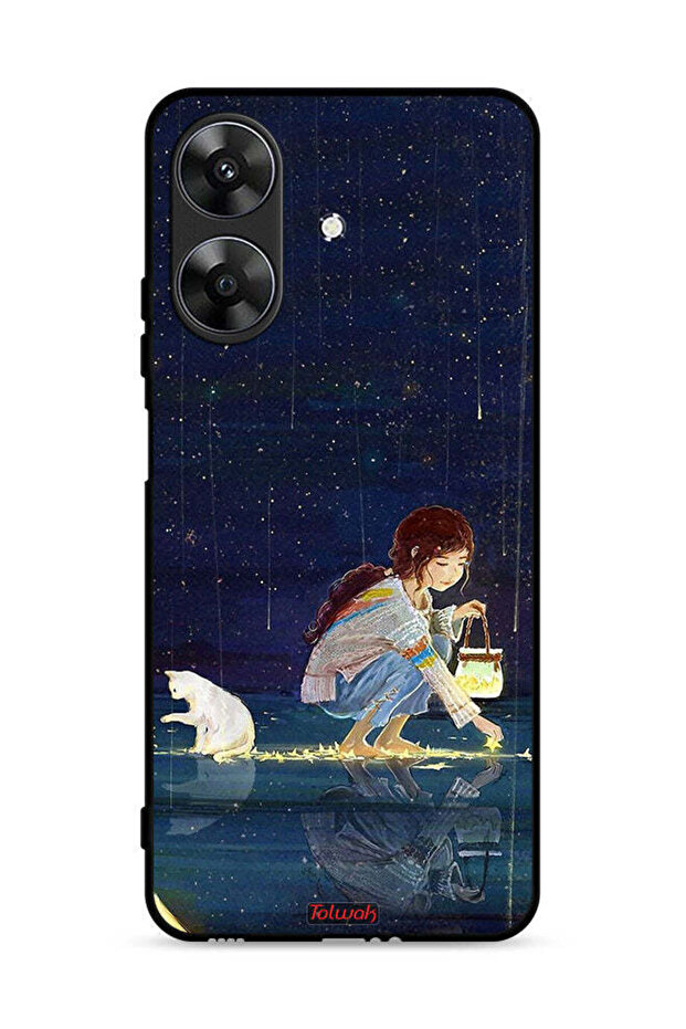 غطاء حماية لهاتف Realme Note 60 4G برسومات نجوم التجميع