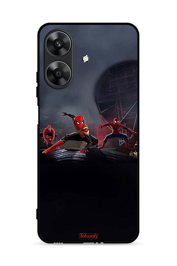 Realme Note 60 4G Protective Case Cover Three Spiders