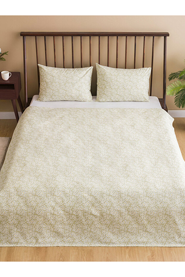 LCW HOME Çiçek Desenli Çift Kişilik Pike Seti - 2