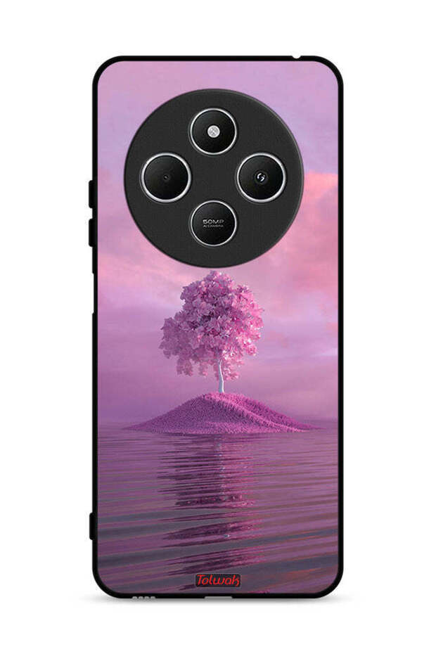 غطاء حماية لهاتف Xiaomi Redmi 14R 5G بتصميم شجرة من Unsplash