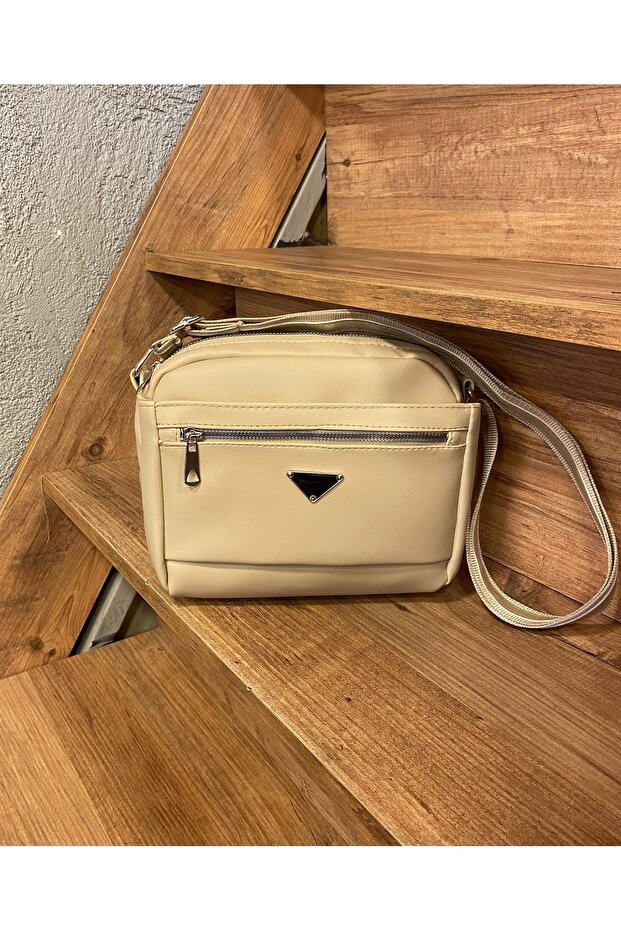 New Model Useful Multi-Compartment Lined Adjustable Strap Crossbody and Shoulder Bag