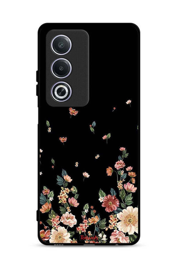 غطاء حماية لهاتف Oppo A3 Pro 5G مزين بزهور صغيرة في الأسفل