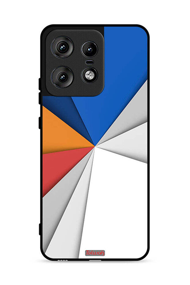 غطاء حماية لهاتف Motorola Edge 50 Pro 5G مصنوع من مادة مطابقة للفن التجريدي