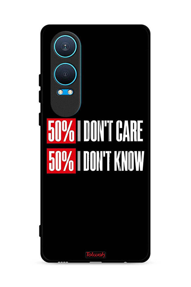 غطاء حماية لهاتف OnePlus Nord CE4 Lite 5G لا يهمني