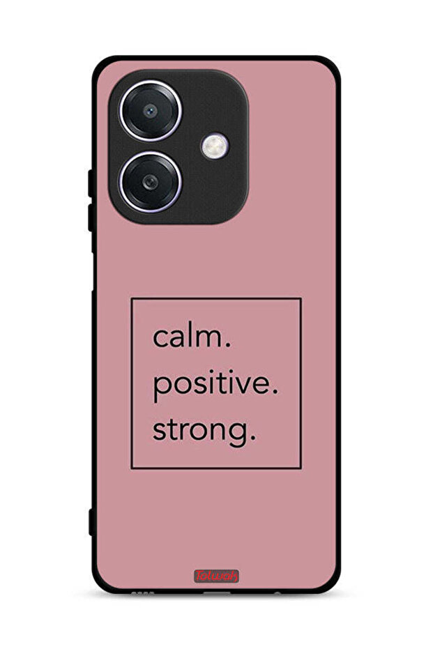 Oppo A3 5G Protective Case Cover Calm Positive Strong