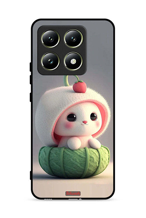 غطاء حماية لهاتف Xiaomi 14T 5G، أرنب صغير لطيف