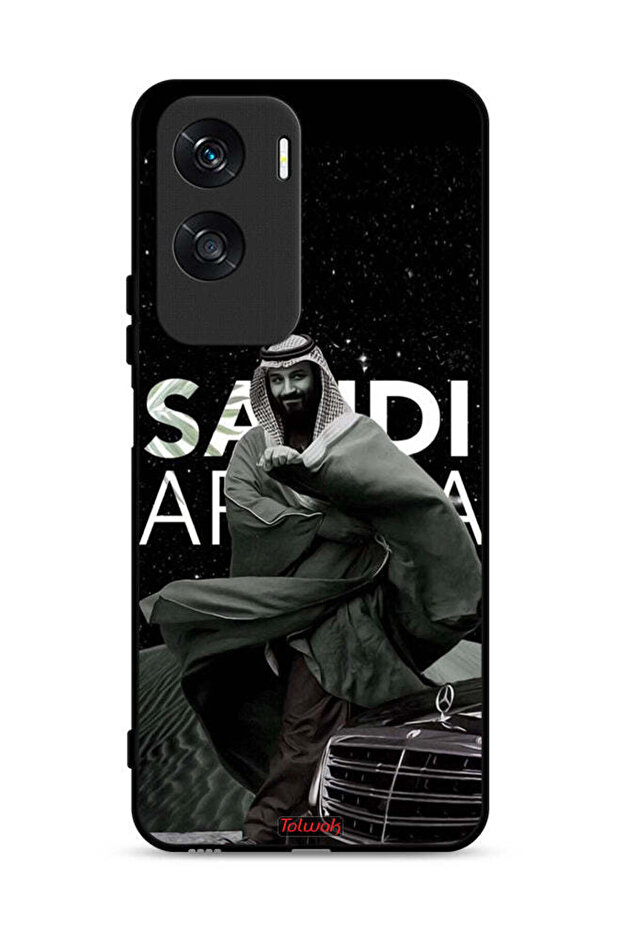 غطاء حماية لهاتف Honor X50i 5G ولي العهد محمد بن سلمان