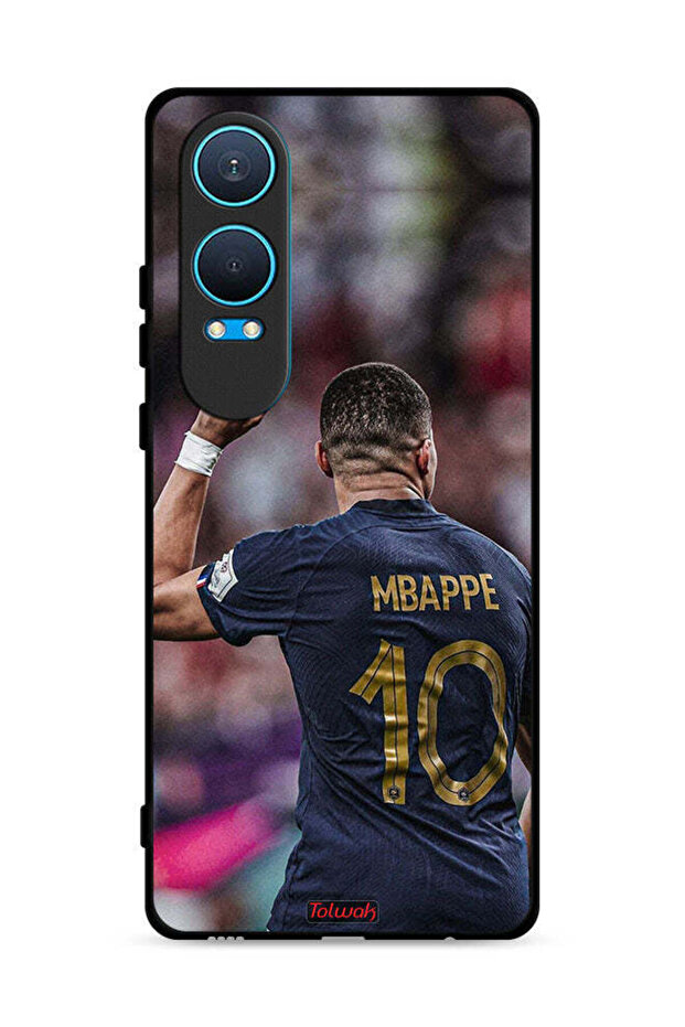 غطاء حماية لهاتف OnePlus Nord CE4 Lite 5G بتصميم Mbappe 10
