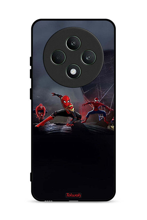 جراب حماية لهاتف Oppo Reno12 F 5G بثلاثة عناكب