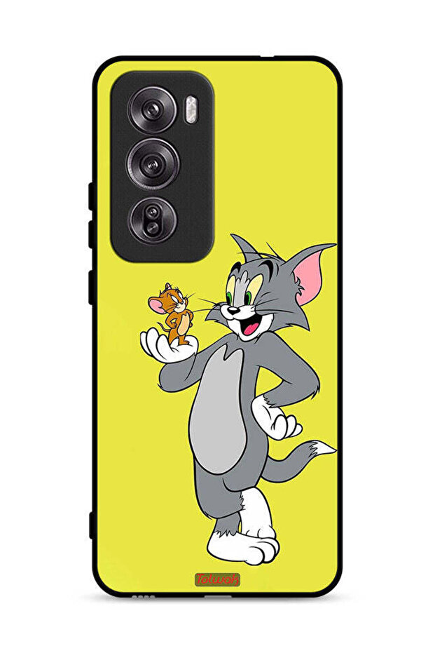 غطاء حماية لهاتف Oppo Reno12 Pro 5G بتصميم توم وجيري