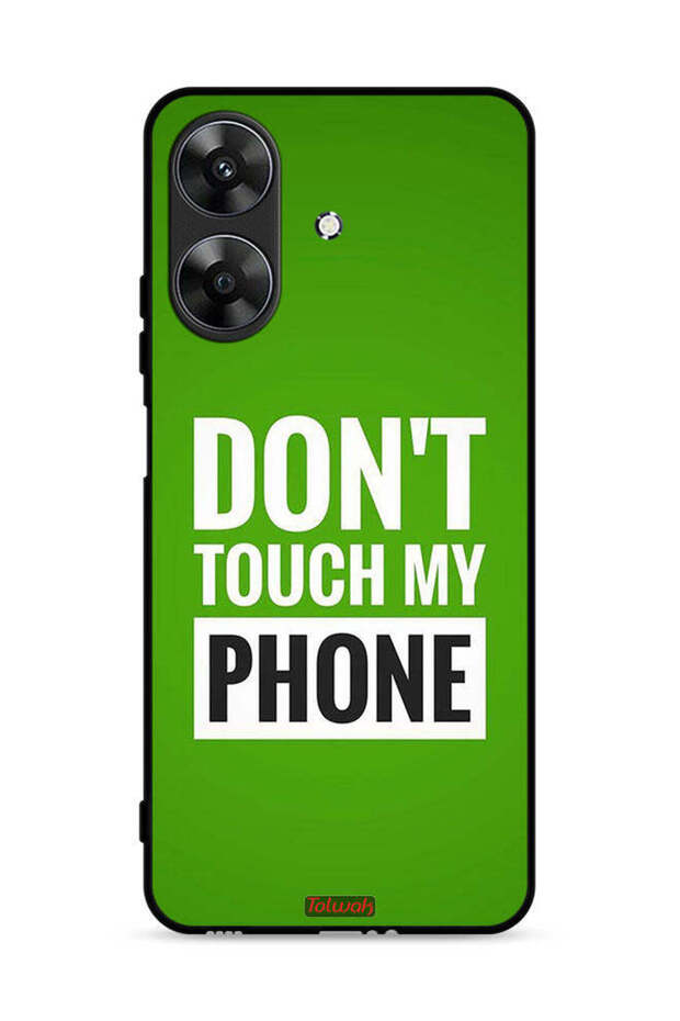 غطاء حماية لهاتف Realme Note 60 4G، لا تلمس هاتفي
