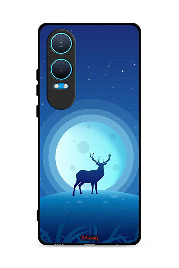 غطاء حماية لهاتف OnePlus Nord CE4 Lite 5G بتصميم غزال