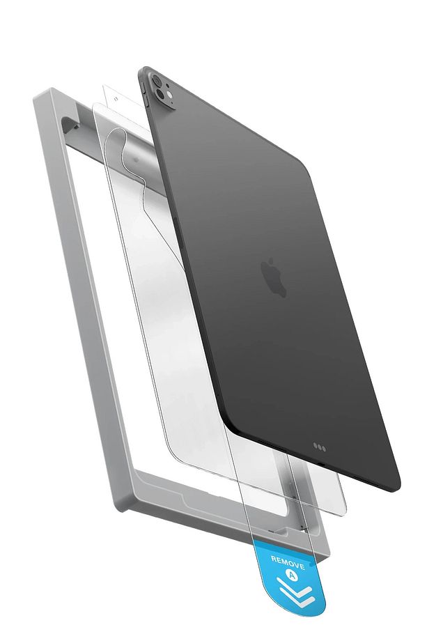 İpad 11.nesil A16 11 inç Ekran Koruyucu Temperli Cam Optix Exofit Applicator Kolay Kurulum Aparatlı - 4