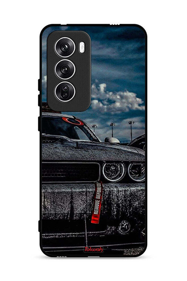 غطاء حماية Oppo Reno12 5G، قم بإزالته قبل القيادة
