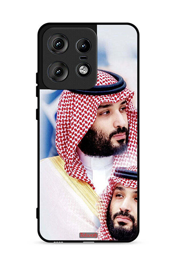 غطاء حماية لهاتف موتورولا إيدج 50 برو 5G محمد بن سلمان