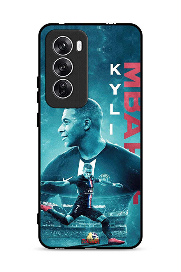 غطاء حماية Oppo Reno12 5G بملصق Mbappe