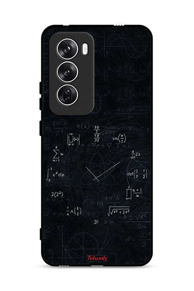 غطاء حماية لهاتف Oppo Reno12 5G بتصميم ساعة رياضية
