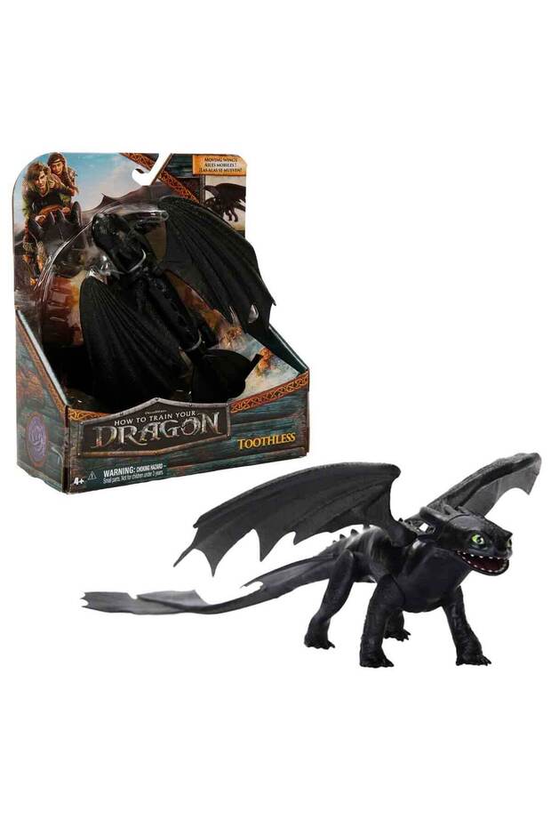 Dreamworks Dragons How to Train Your Dragon Action Figure - Toothless ...