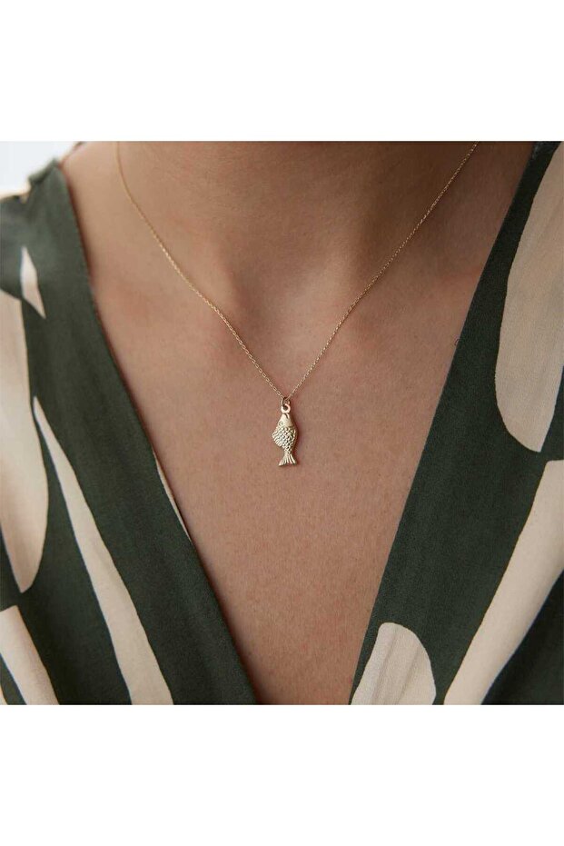 Pullu Balık Kolye - 2