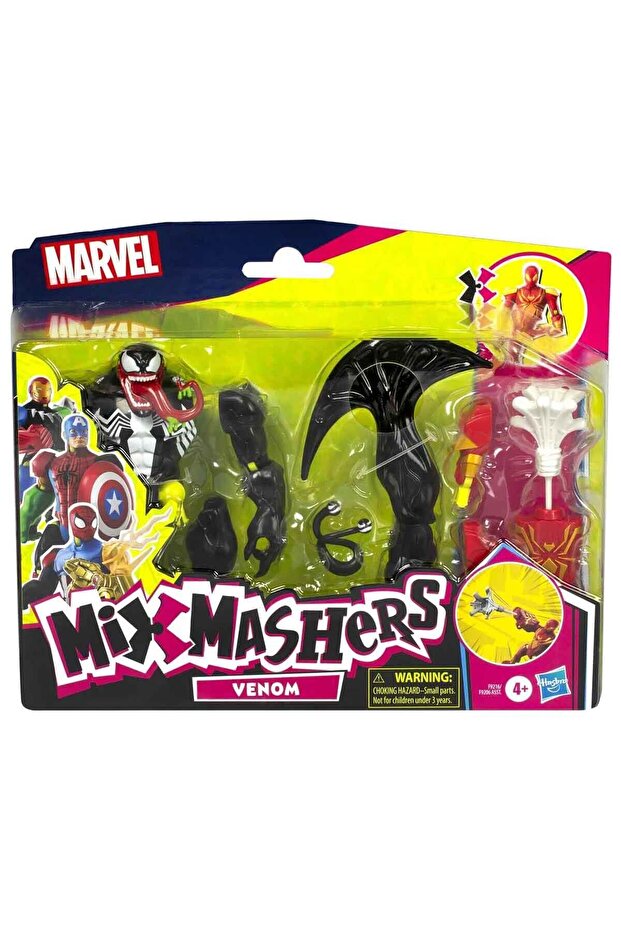 Spider-Man MixMashers Deluxe Aksiyon Figürü - Venom - 3