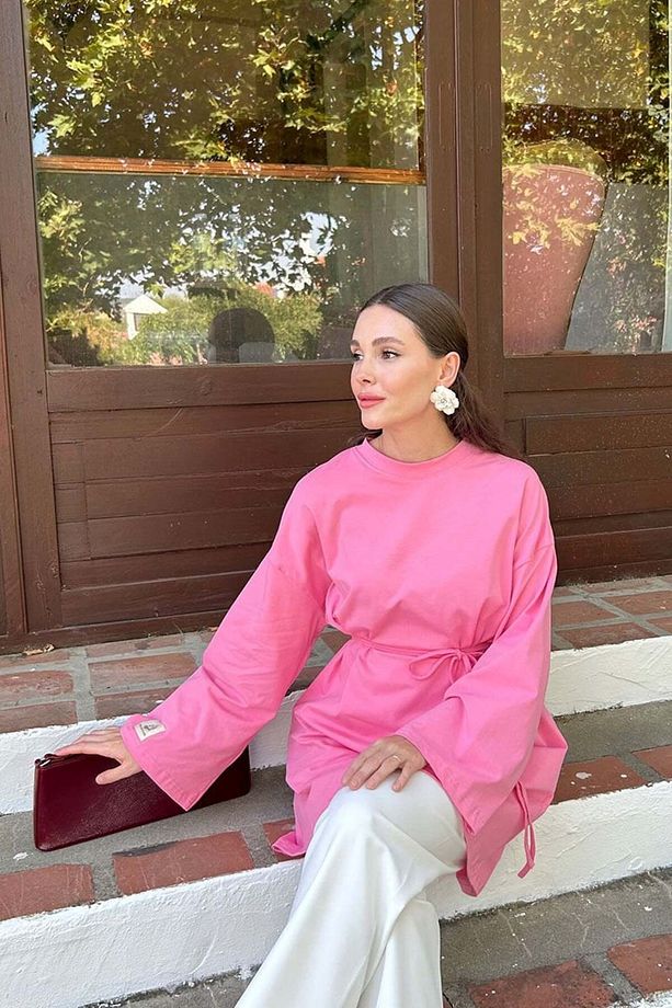 Pembe Tunik Body - 4