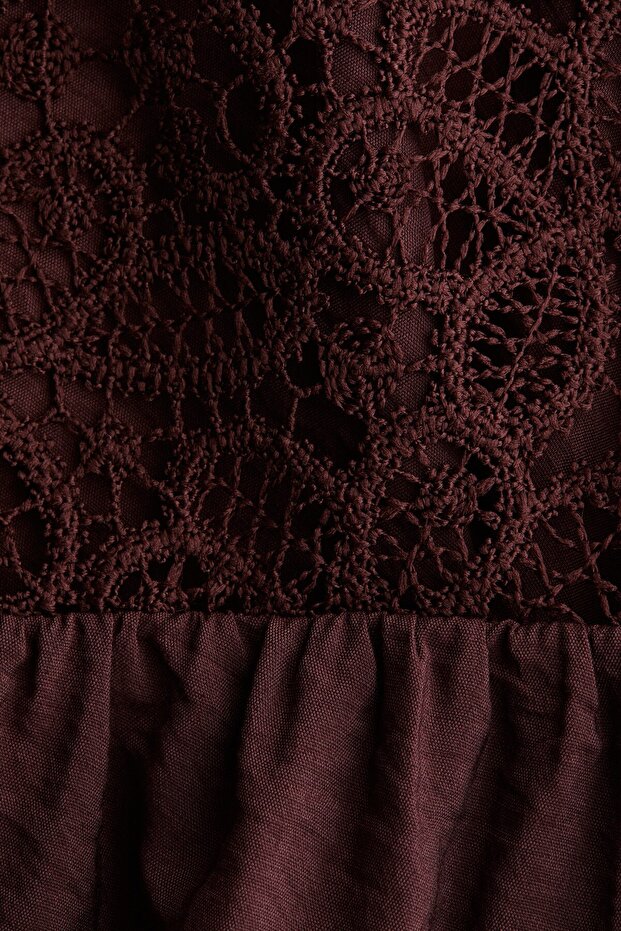 Dantel Robalı Bluz - 2