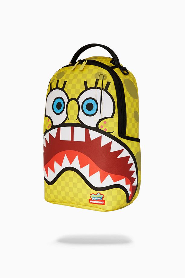 Spongebob Checkerbob DLXSV Sırt Çantası, SpongeBob Kareli Özel Tasarım - 2
