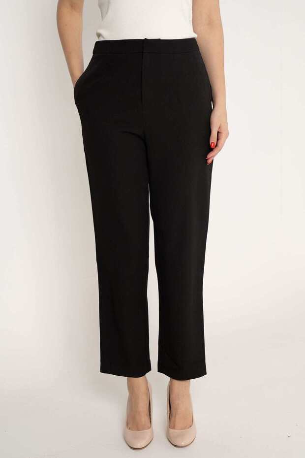 بنطال طويل كلاسيكي سادة - 1