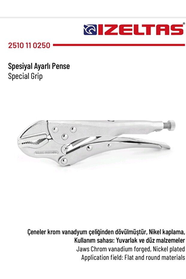 Ayarlı Pense Spesiyal - 1