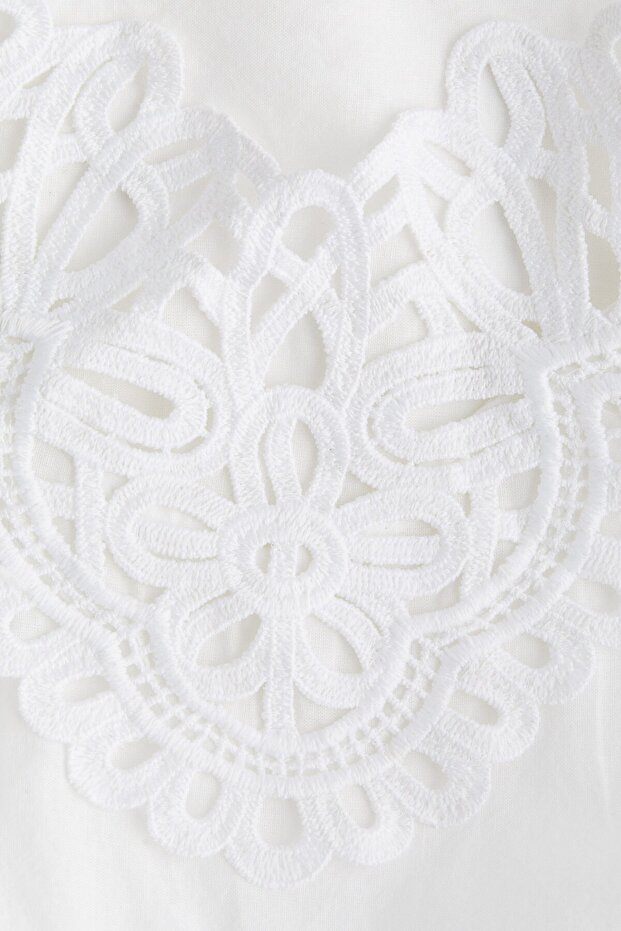 Dantel Şeritli ve Askılı Üst - 6