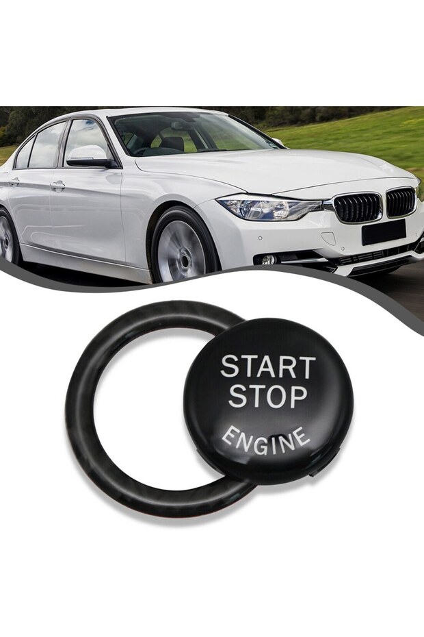 لسيارات BMW E90 E92 E93 2009 2010 2011 2012 استبدال مفتاح التحكم في المحرك الداخلي وزر بدء التشغيل والإيقاف. - 1