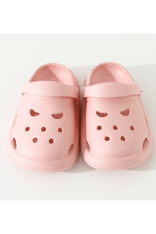 Backstrap Closure Clogs - Pink - 3