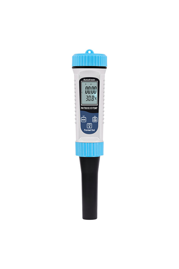 5 in 1 Tuya Bluetooth 5 in 1 PH Temperature TDS EC CF Meter Digital PH Tester Automatic Calibration - 1