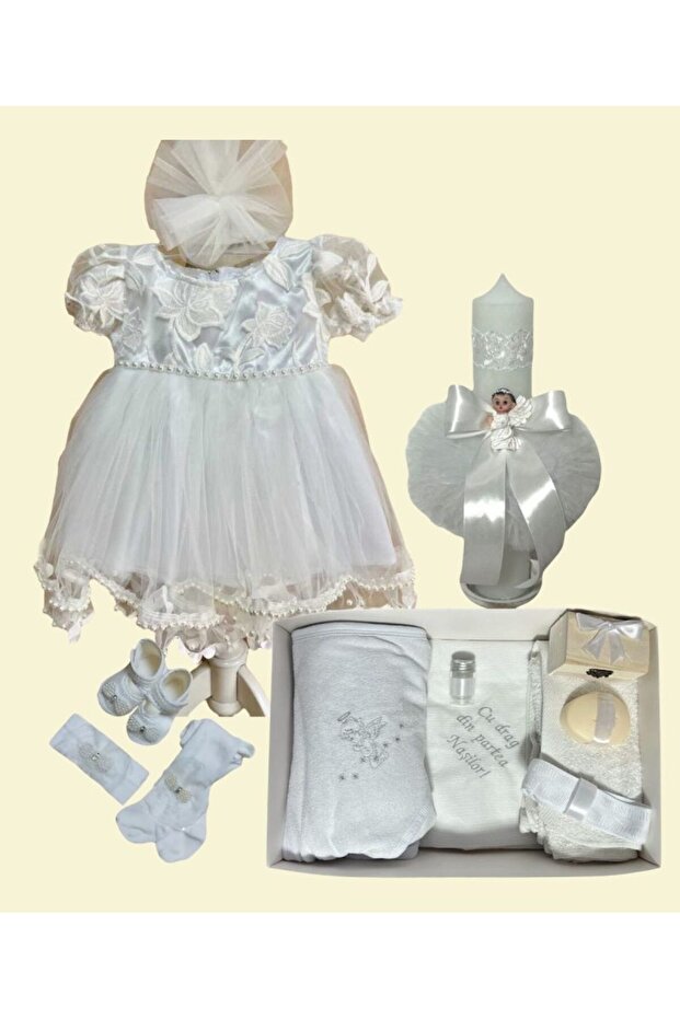 Set complet Marina- alb tematica ingeras - 1