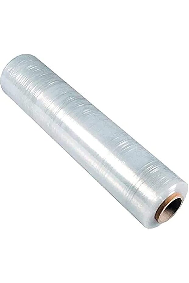 ECVV Stretch Film Roll/Wrap for Packaging, Industrial Heavy Duty Pallet Wrapping Film - Clear (3 Kg