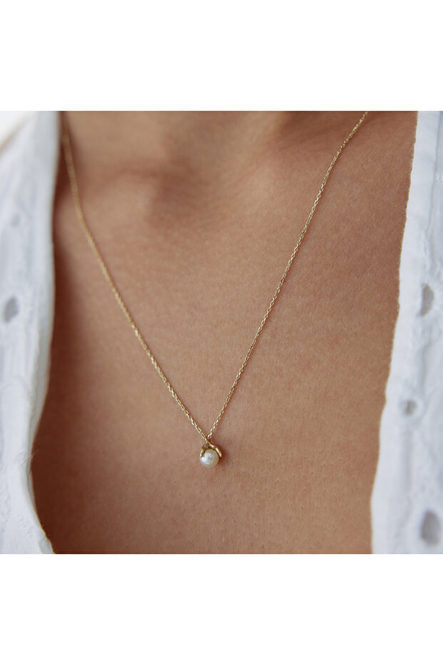 Tek İncili Kolye - 3