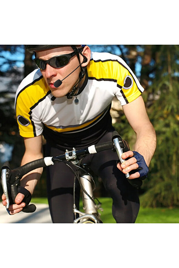 سماعات أذن من النوع C من قطعتين لجهاز EJEAS V6 PRO+ MS8 MS20 سماعة رأس لجهاز الاتصال الداخلي للحكم وحزمة ذراع جهاز الاتصال الداخلي للحكم - 2