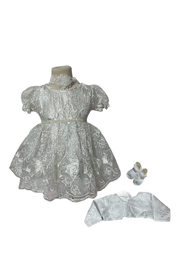 Set Daniela – alb (maneca scurta) - 2