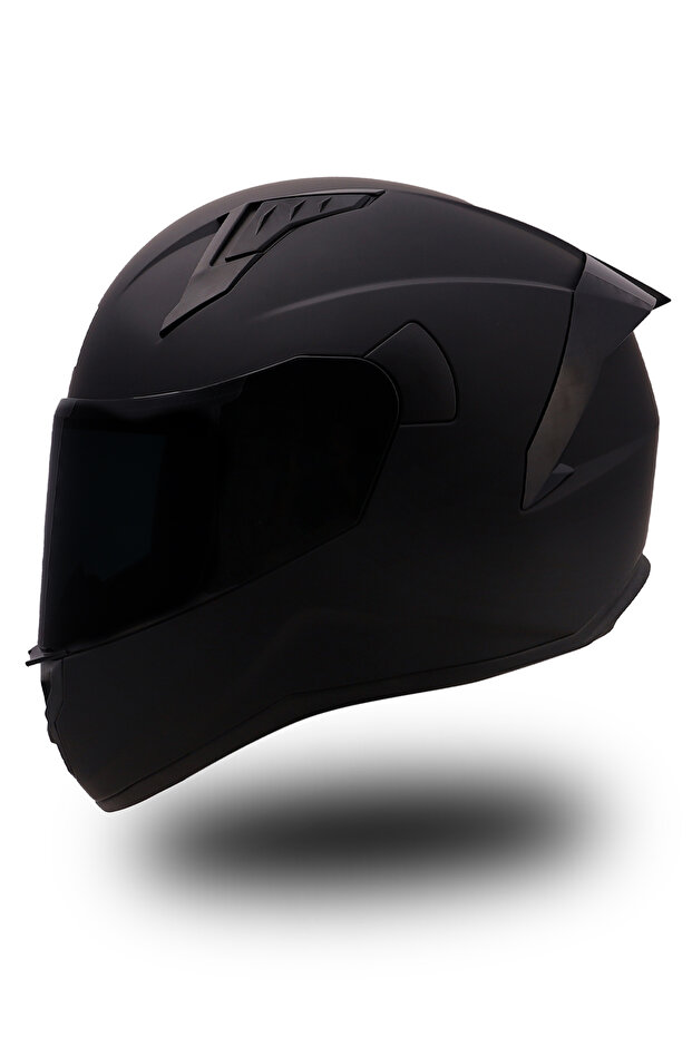 ThunderBolt Mat Siyah Kask - 3